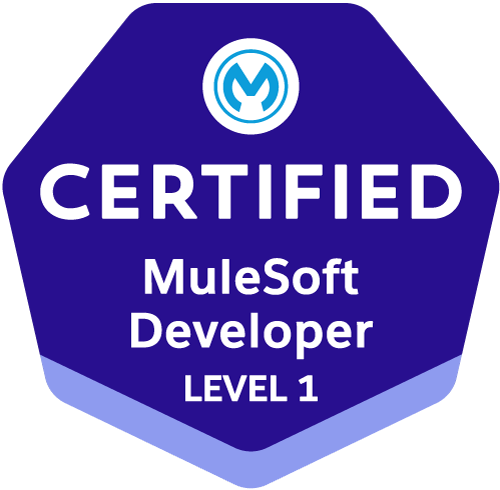 Salesforce Certified Mulesoft Developer Level 1